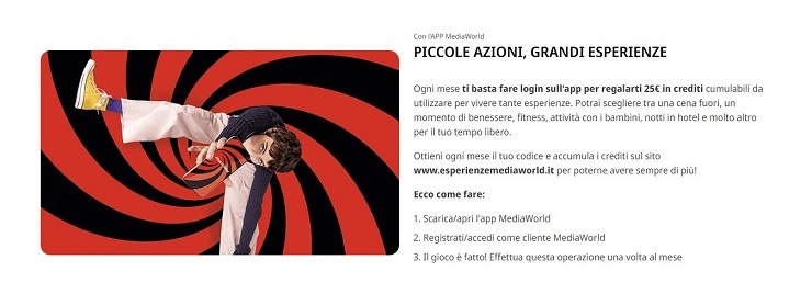 I vantaggi dell'app di Mediaworld